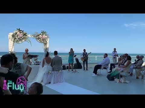 Acoustic Duo For Hire In Italy - The Fluo - Wedding Ceremony @ La Rotonda, Senigallia