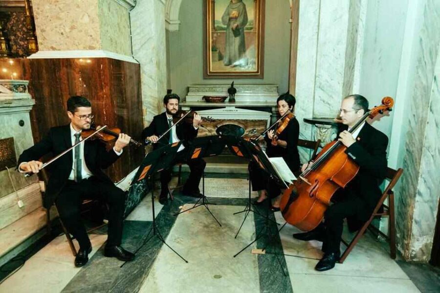 Wedding Bands Italy Music Rome Tuscany Venice Consonus String Quartet Violin