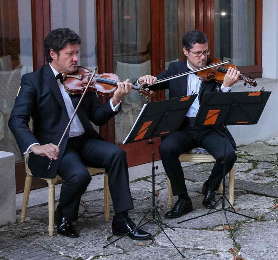 Wedding Bands Italy Music Rome Tuscany Venice Consonus String Quartet Violin