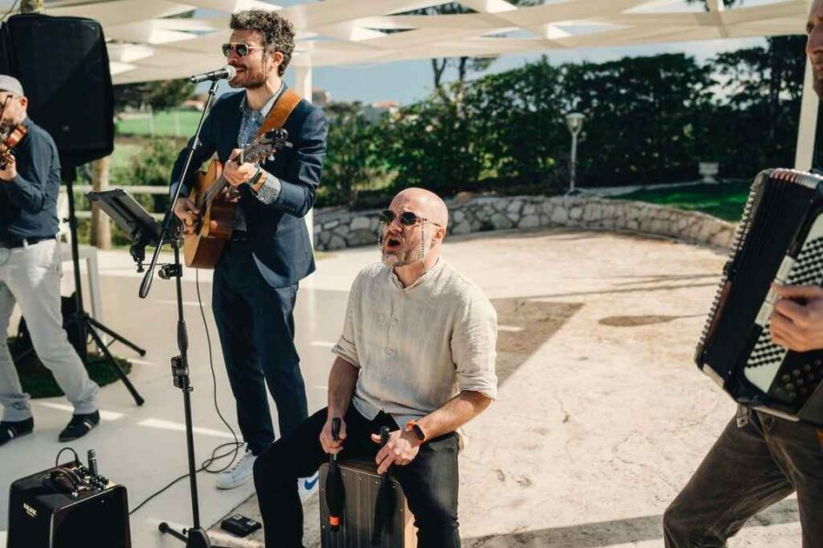 Italian Wedding Band Italy Rome Tuscany Folking Feet