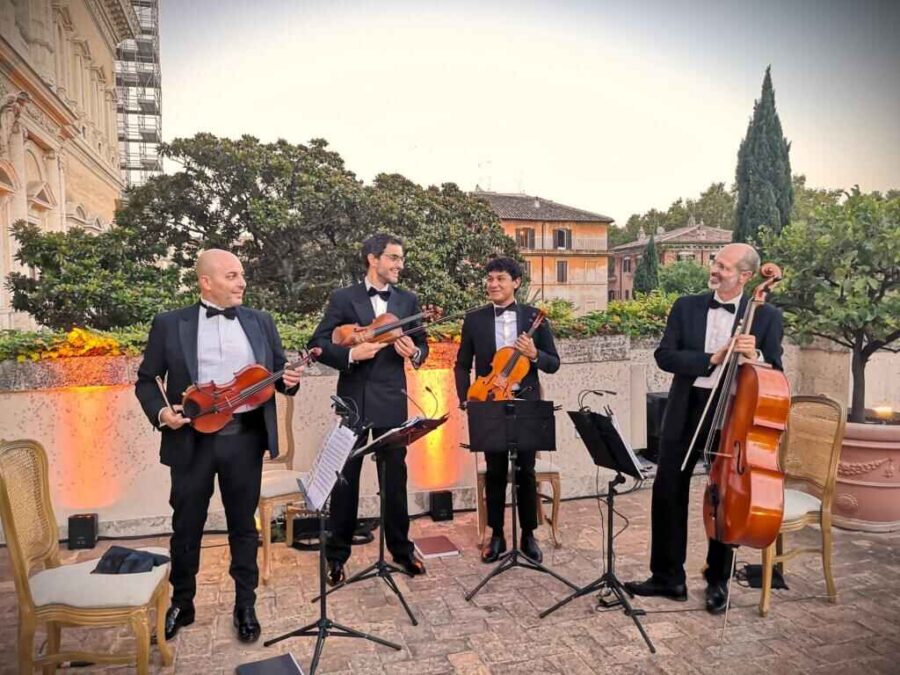 Wedding Violinist Italy String Quartet Samuele