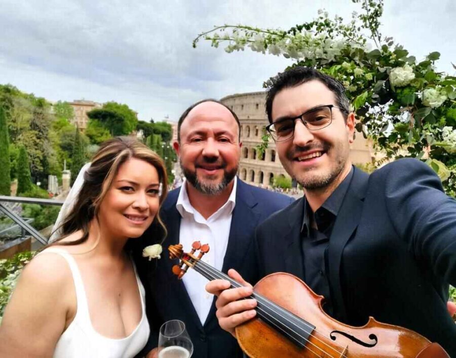 Wedding Violinist Italy String Quartet Samuele